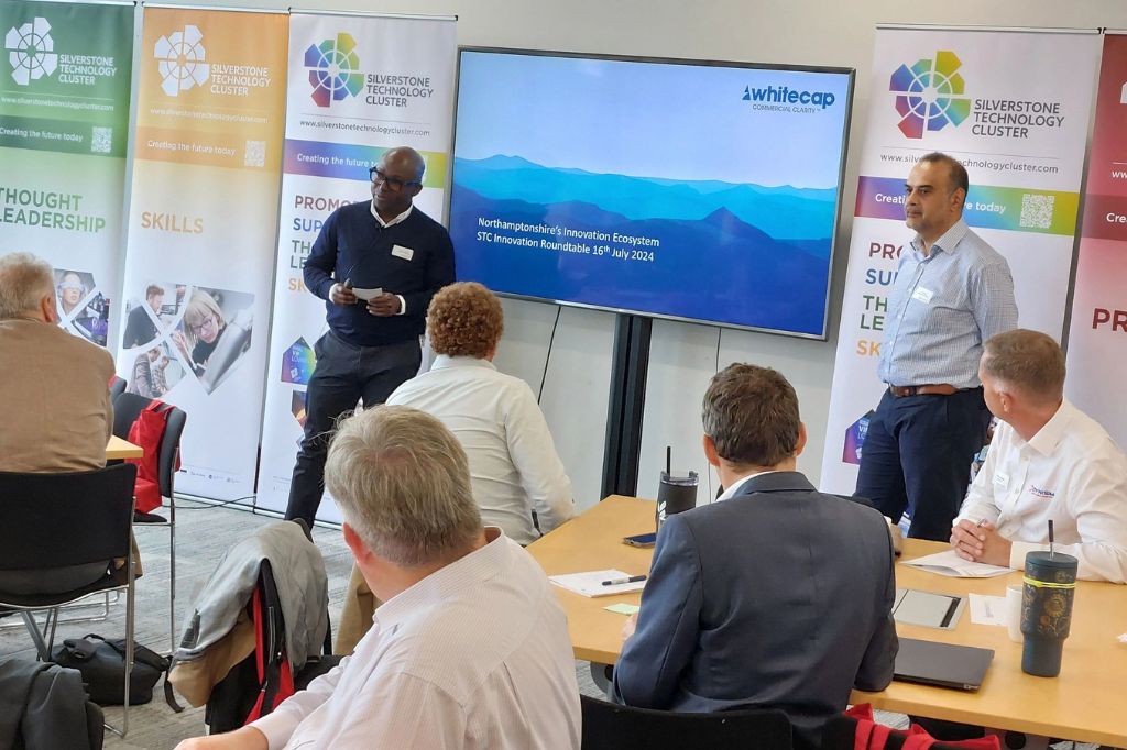 Northants Business Leaders discuss the future at last month’s Silverstone Technology Cluster Innovation Roundtable.