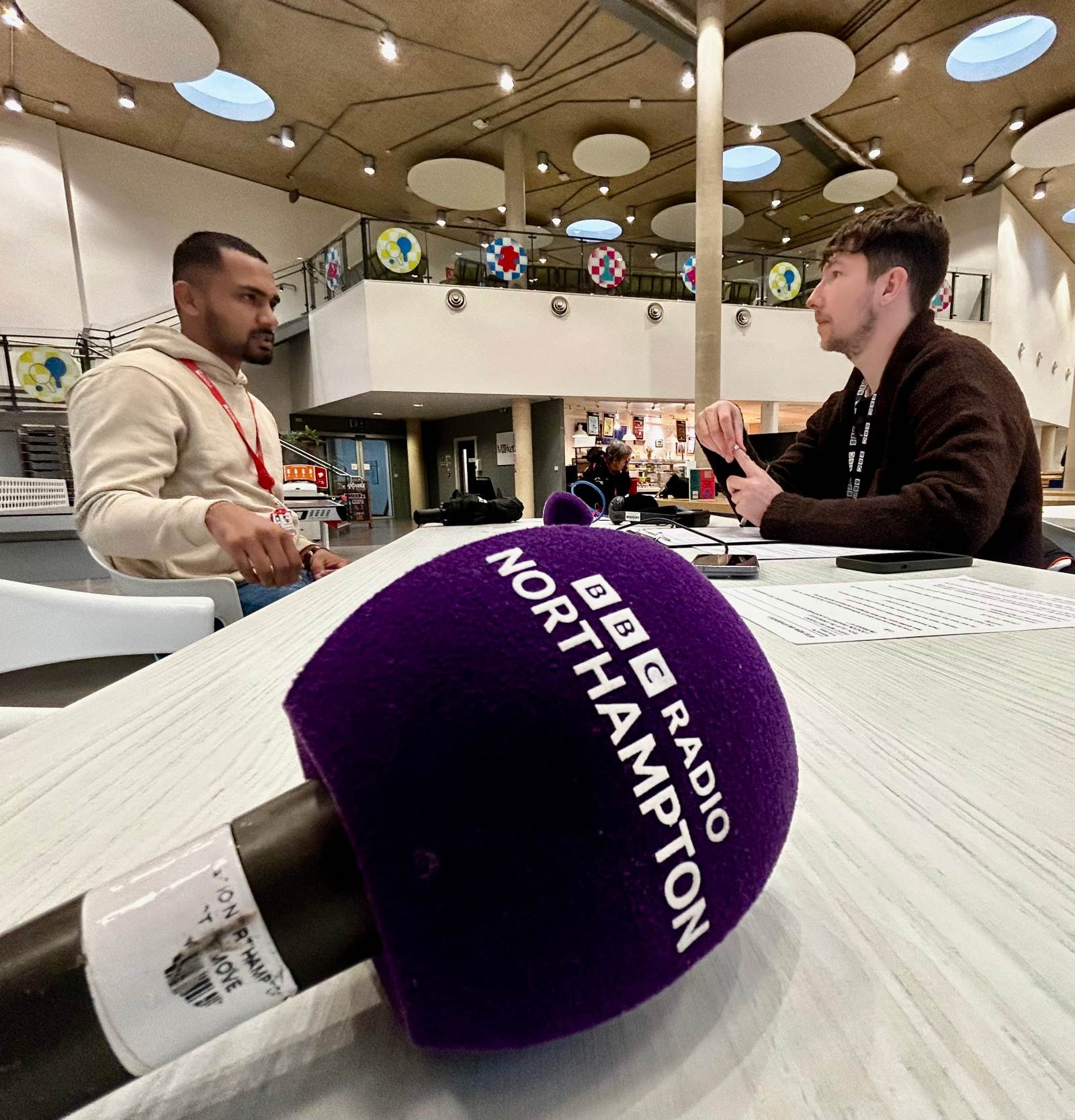 Student Muhammad interview with the BBC