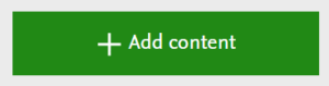 Screenshot of the add content button on Pure